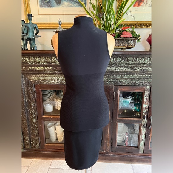 Theory Sleeveless Turtleneck Bodycon Dress - Picture 4 of 6